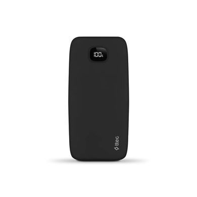 Універсальна мобільна батарея Ttec 10000mAh ChargeUp Pro LCD PD 20W Black (2BB209S) [603444]