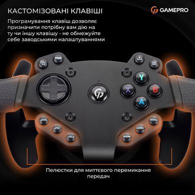Кермо GamePro з педалями та коробкою передач (RW575PM) [615595]