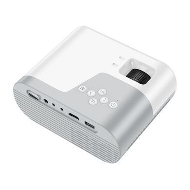 Проектор HOCO DT2 smart projector(720P Android version)(EU) Gray white (6942007629645) [803249]