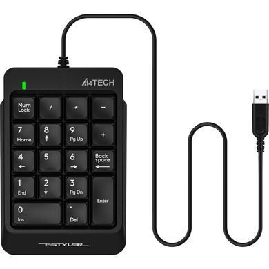Цифровий клавiатурний блок A4Tech FK13P Black (FK13P (Black)) [611301]