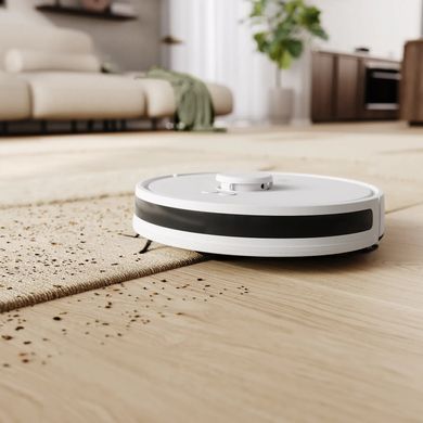 Робот-пилосос Electrolux, h=10см, вологе прибирання, конт пил -0.3л, вода -0.3л, автон. робота до 140хв, Wi-Fi, станція самоочищ., білий (ER71UW2SW) [102436]