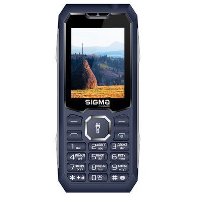 Мобiльний телефон Sigma mobile X-style 341 Bro Blue (4827798368428) [600357]