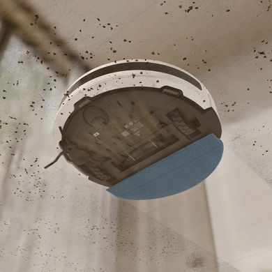 Робот-пилосос Electrolux, h=10см, вологе прибирання, конт пил -0.3л, вода -0.3л, автон. робота до 140хв, Wi-Fi, станція самоочищ., білий (ER71UW2SW) [102436]