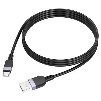 Кабель HOCO X109 Energy silicone charging data cable Type-C (L=1M) Black (6942007636247) [804342]