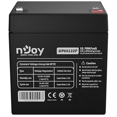 Акумуляторна батарея Njoy GP05122F 12V 5AH AGM (BTVACEUOBTO2FCW01B) [619024]