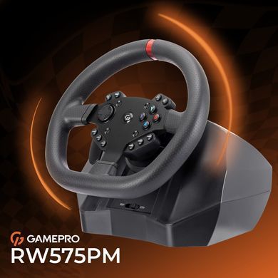 Кермо GamePro з педалями та коробкою передач (RW575PM) [615595]