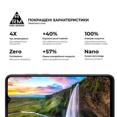 Захисне скло Armorstandart Pro для ZTE Blade V40 Design Black (ARM68740) [600658]