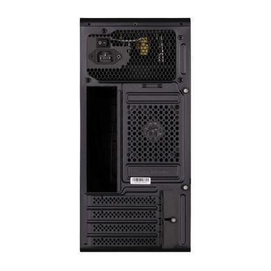 Корпус 2E Credo V200B-400 з БЖ 2E ATX400, 2xUSB3.0, 1x80мм, VGA 250мм, mATX, чорний (2E-V200B-400) [112404]