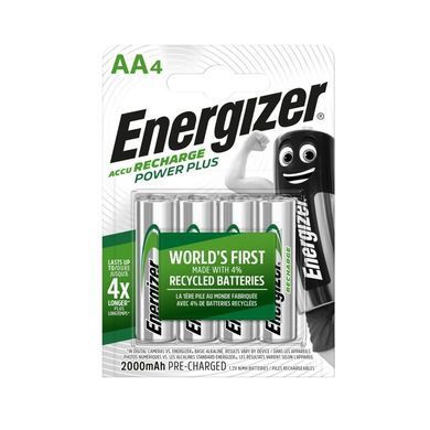 Акумулятор Energizer HR6 2000mAh Power Plus (4шт) (7638900417012) [807039]