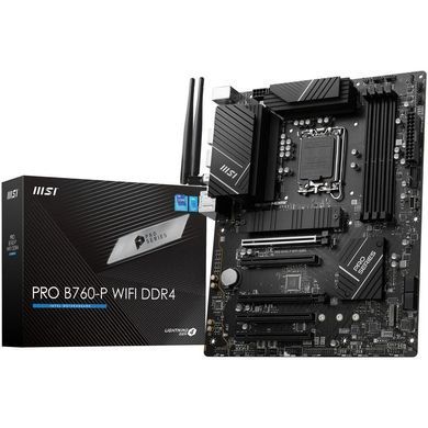 Материнська плата MSI Socket 1700 (PRO B760-P WIFI DDR4) [607698]