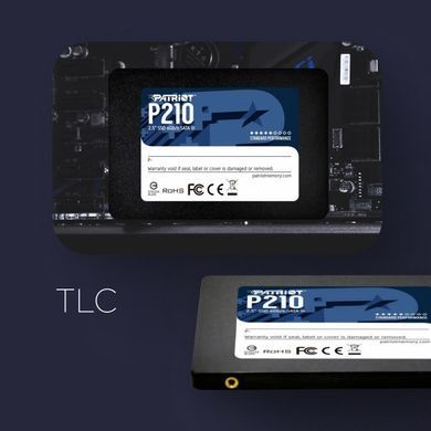 Накопичувач SSD 256GB Patriot P210 2.5" SATAIII TLC (P210S256G25) [607872]