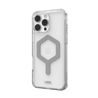 Чохол UAG для iPhone 16 Pro Max, Plyo Magsafe, Ice/Silver (114481114333) [108264]