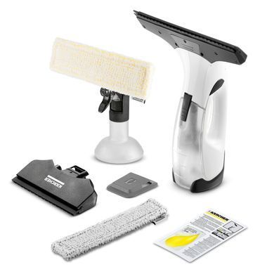 Пилосос Karcher віконний WV 2 PLUS NP, вода -0.1л, автон. робота до 35хв, вага-0.6кг, білий (1.633-661.0) [102409]