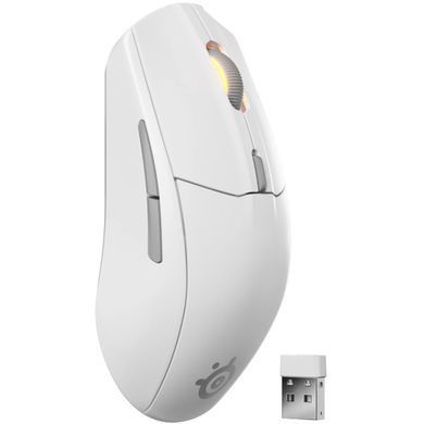 Мишка SteelSeries Rival 3 Gen 2 Wireless, RGB, White (62524) [401327]