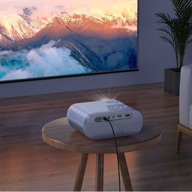 Проектор HOCO DT2 smart projector(720P Android version)(EU) Gray white (6942007629645) [803249]