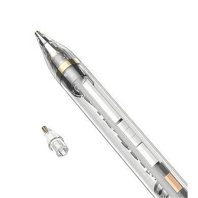 Стилус HOCO GM110 Transparent Explore Series active pad dedicated capacitive pen transparent black (6942007616744) [802643]