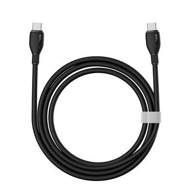 Кабель Baseus Pudding Series Fast Charging Cable Type-C to Type-C 100W 1.2m Cluster Black (P10355702111-00) [803300]