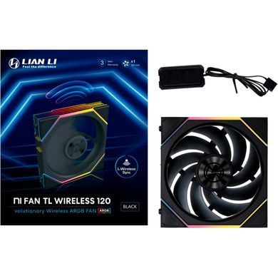 Вентилятор Lian Li Uni Fan TL Wireless 120-1 Black (G99.12TL1W1B.00) [616503]