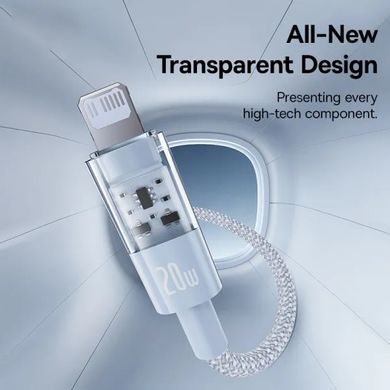 Кабель Baseus Gem Fast-Charging Data Cable USB-C to iP 20W 1m Galaxy Blue (P10373001311-00) [805246]