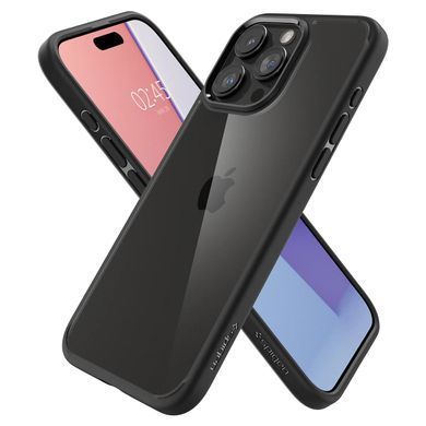 Чохол Spigen для iPhone 15 Pro Max, Ultra Hybrid, Matte Black (ACS06570) [108164]