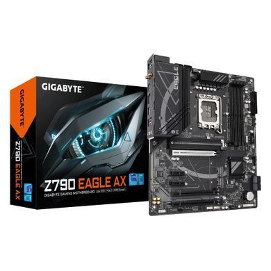 Материнська плата GIGABYTE Z790 EAGLE AX s1700 Z790 4xDDR5 M.2 HDMI DP Wi-Fi ATX (Z790_EAGLE_AX) [109207]