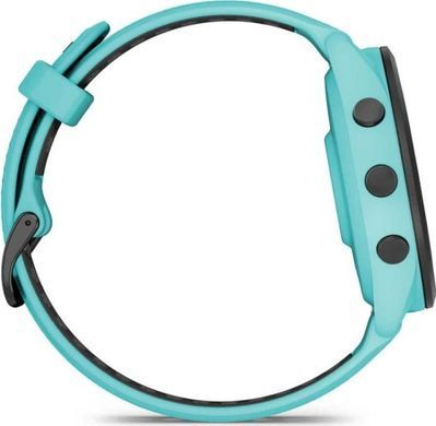 Смарт-годинник Garmin Forerunner 265 Black Bezel with Aqua Case and Aqua/Black Silicone Band (010-02810-12) [621428]