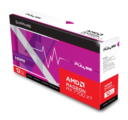 Відеокарта SAPPHIRE Radeon RX 7700 XT 12GB GDDR6 Pulse GAMING (11335-04-20G)