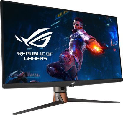 Монітор Asus 32" ROG Swift PG32UQXR 2xHDMI, 2xDP, 2xUSB, IPS, 3840x2160, 160Hz, 1ms, sRGB 160%, FreeSync, HAS, HDR1000 (90LM0833-B01370) [100900]