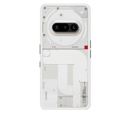 Смартфон Nothing Phone (3a) 6.77" 8/128ГБ, 2SIM, 5000мА&bull;год, білий (920020W) [114371]