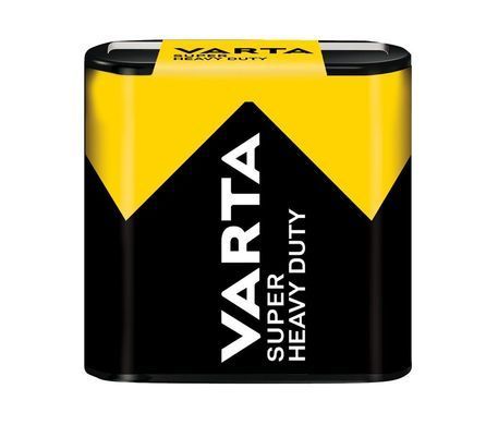 Батарейка Varta Super Heavy Duty вугільно-цинкова 3R12P плівка, 1 шт (02012101301) [113361]