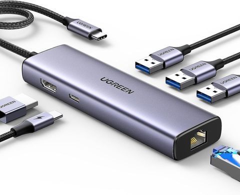 USB-хаб UGREEN USB-C Multifunction Adapter (UGR-15598) [802748]