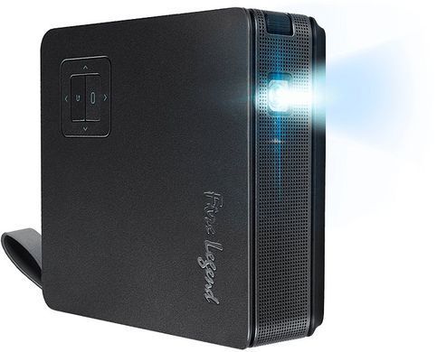 Проєктор портативний AOpen PV12p WVGA, 220 lm, LED, 1.3, WiFi, чорний (MR.JW211.001) [15343]