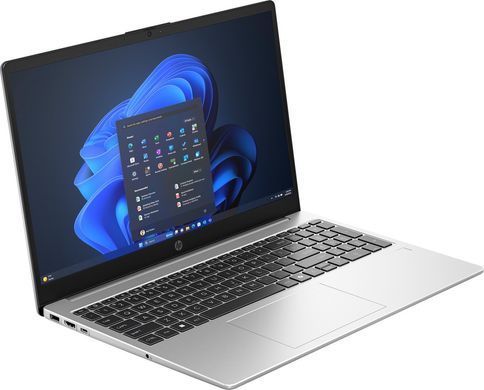 Ноутбук HP 250R-G10 15.6" FHD IPS AG, Intel 5-120U, 16GB, F512GB, UMA, DOS, сріблястий (B9YN9ET) [113128]