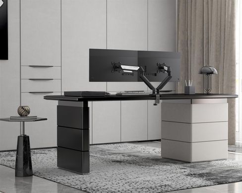 Кронштейн Anda Seat Stealth II 17"-32" Black/White (VESA100х100) (AD-W-A6D-2S-BW) [617853]