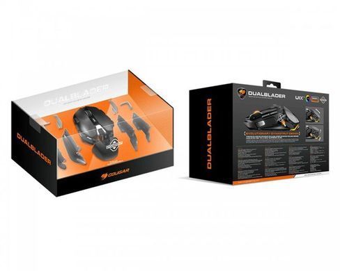 Миша Cougar Black (Dualblader) [606429]