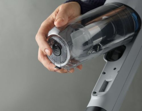 Пилосос Electrolux бездротовий, конт пил -0.3л, автон. робота до 40хв, вага-2.2кг, HEPA12, AutoMode, 5 насадок, сірий (EP71AB14UG) [12363]