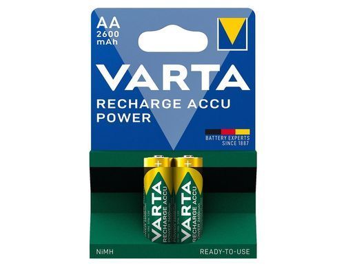 Акумулятор Varta NI-MH Power AA 2600 мА&bull;г, 2шт (05716101402) [113409]