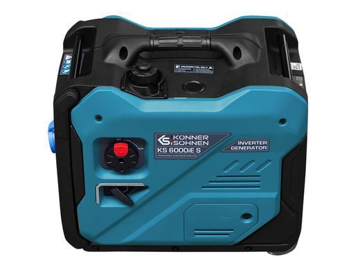 Генератор бензиновий інверторний Konner&Sohnen KS 6000iE S, 230В, 5.5кВт, електростартер, 39.5кг (KS6000IES) [105979]