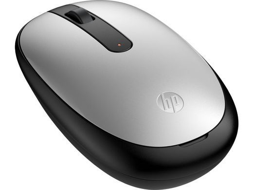 Мишка бездротова HP 240 Bluetooth, 3 кн., 1600 dpi, сріблясто-чорний (43N04AA) [401228]