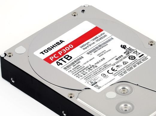 Накопичувач HDD SATA 4.0TB Toshiba P300 5400rpm 128MB (HDWD240UZSVA) [613266]