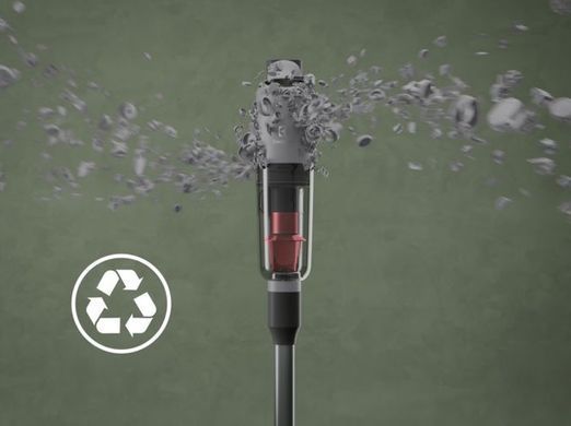Пилосос Electrolux бездротовий, конт пил -0.3л, автон. робота до 40хв, вага-2.2кг, HEPA12, AutoMode, 5 насадок, сірий (EP71AB14UG) [12363]