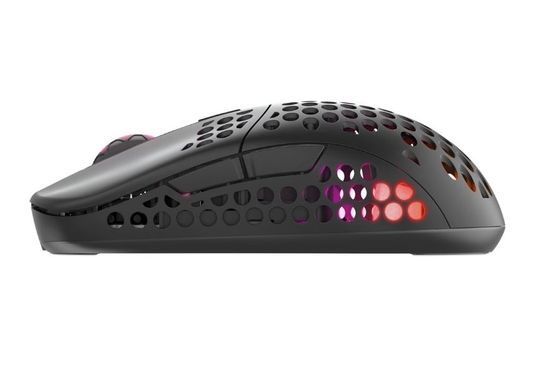 Миша Xtrfy M42, WL/USB-A, RGB, чорний (M42W-RGB-BLACK) [103990]