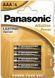 Батарейка Panasonic ALKALINE POWER лужна AAA блістер, 4 шт. (LR03REB/4BPR) [113311], фото 1