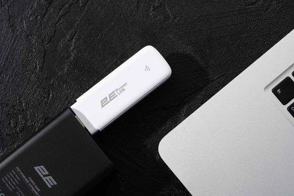 Мобільний маршрутизатор 2E PowerLink (MiFi-1 2024) LTE, Wi-Fi6, 1xUSB, 1xCRC9 білий (694743655322) [104696]