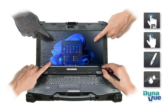 Ноутбук Durabook Z14 Basic 14" FHD Touch AG Intel i5-1135G7, 16GB, F1TB, UMA, Win11P (Z4E1Q4DA3BXX) [100127]