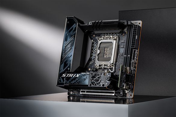 Материнcька плата ASUS ROG STRIX Z890-I GAMING WIFI s1851 Z890 2xDDR5 M.2 DP USB Type-C Wi-Fi BT mITX (90MB1IC0-M0EAY1) [109164]