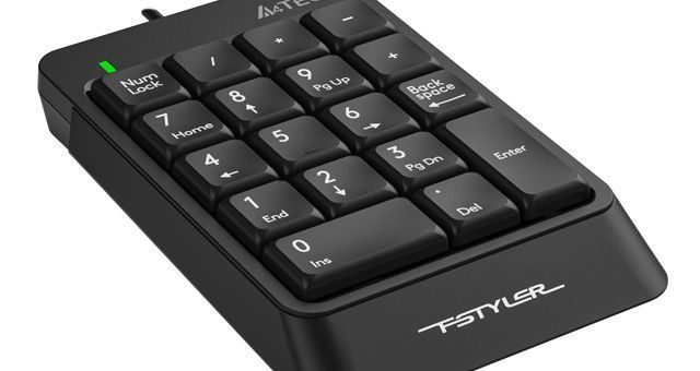Цифровий клавiатурний блок A4Tech FK13P Black (FK13P (Black)) [611301]
