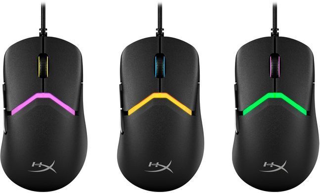 Миша HyperX Pulsefire SAGA, RGB, USB-A, чорний (A2PB3AA) [104174]