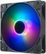 Корпусний вентилятор Silver Stone Air Penetrator AP140I-ARGB 140мм, 500-2000rpm, 4pin PWM, 3pin +5VARGB, 14.9-41.3dBa, чорний (SST-AP140I-ARGB) [109589], фото 1
