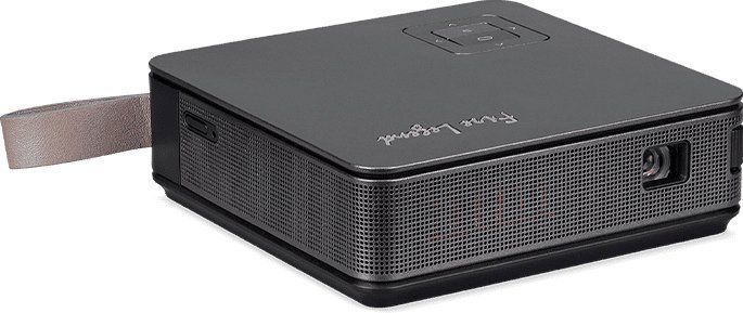 Проєктор портативний AOpen PV12p WVGA, 220 lm, LED, 1.3, WiFi, чорний (MR.JW211.001) [15343]